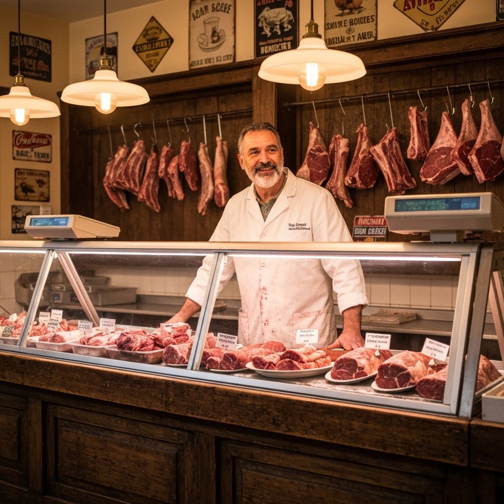 Family-owned butcher shop